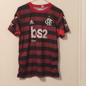 Adidas Soccer Short Sleeved Shirt